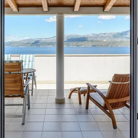 Sunset View - One Bedroom With Balcony And Sea View * Postira